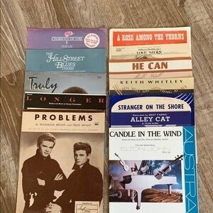 2/12, 💥💥💥Vintage Music Sheet Collection that Takes You Back in Time.